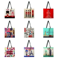british cartoon guard lady handbag lady handbag lady shoulder bag outdoor beach handbag fashion shopping bag