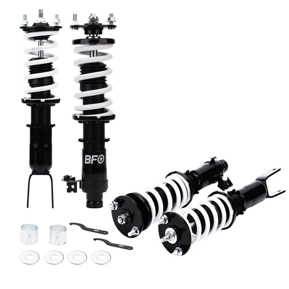 

BFO 4 шт. амортизационная распорка Подвеска Регулируемая высокая тяга Coilover подвеска комплекты для Honda Civic / CRX 1988-1991 EE EF EC