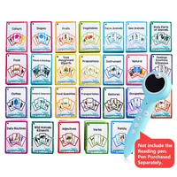 26 categories 760 cards kids learn english word card english paper card childrens educational toys for kids early learning toy