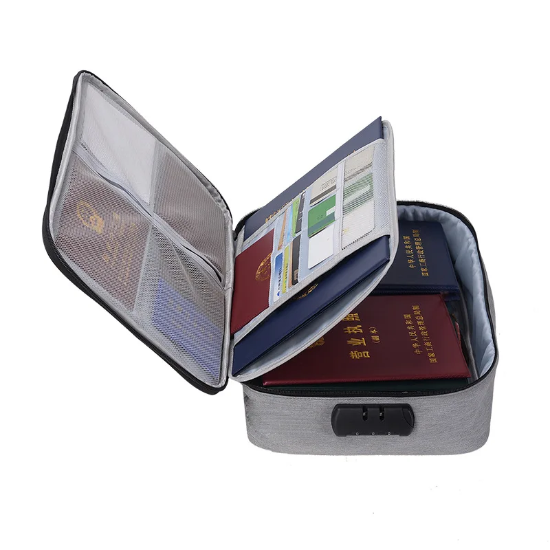 

New cation data cable storage business storage bag document passport card package organizer bag ZD