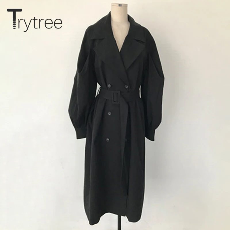 Комплект из двух предметов Trytree Женский повседневный двубортный офисный пиджак с