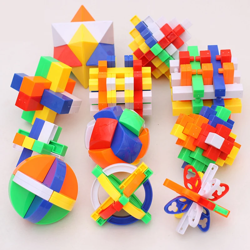 Родитель ребенок ABS пластик Любань блокировка отверстия пазл с замком