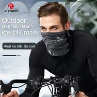 x tiger cycling headwear summer outdoor ice fabric mask running training cycling cap bandana breathable sports scarf headband