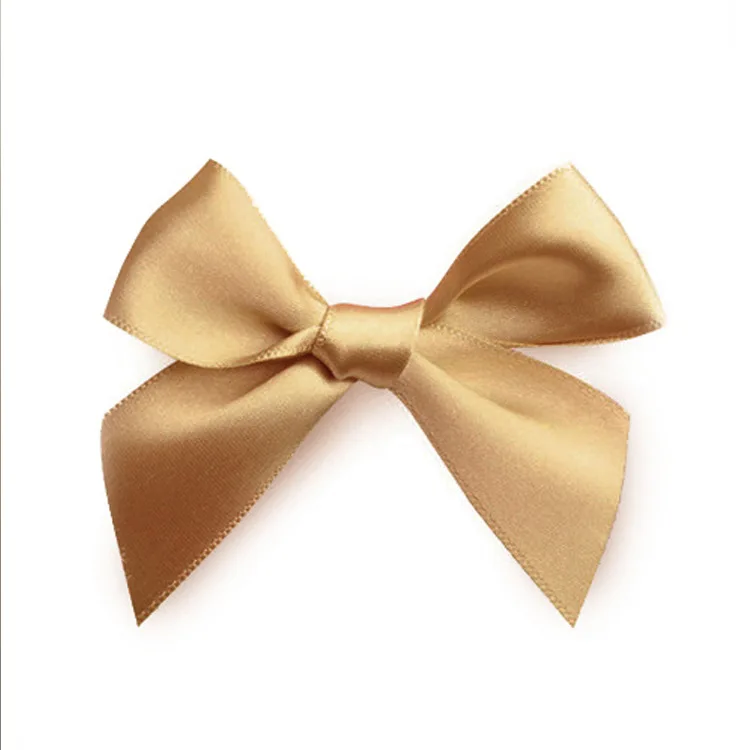 

30pcs Small Bowknot Polyster Ribbon Hand Knotted Gift Packaging Ribbon Small Flower Ribbon Bow