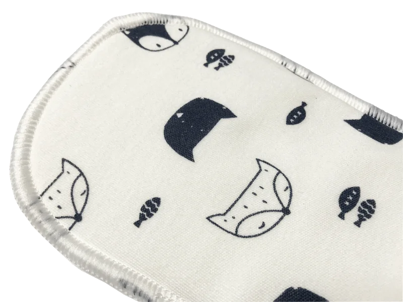 3 шт JinoBaby хлопок Многоразовые подгузники для новорожденного вставка ткань пеленки для сна lavable bebe