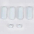 Аксессуары для крышки унитаза, новый комплект амортизаторов для сиденья унитаза-белый амортизатор, подходит для большинства белых сидений унитаза, Товары для ванной комнаты