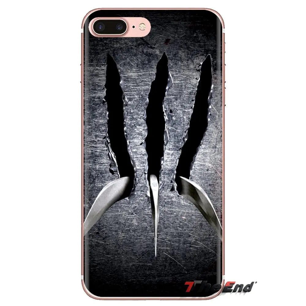 Росомаха (Dub) Чехлы для телефона samsung Galaxy S2 S3 S4 S5 мини S6 S7 край S8 S9 Plus Note 2 3 4 5 8 Coque