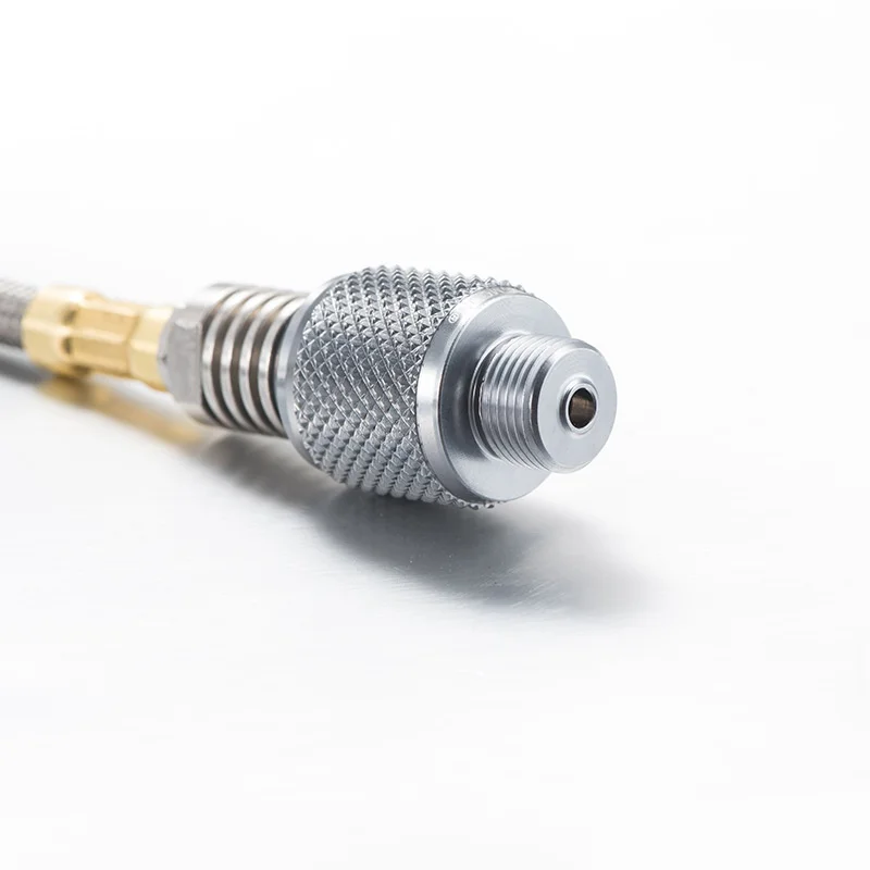 Открытый Кемпинг плита выносная линия Бензобак Нержавеющая сталь газа Давление