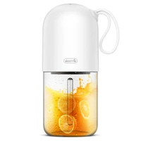 xiaomi mijia deerma portable mini fruit juicer kitchen electric mixer capsule shape powerful electric juice cup