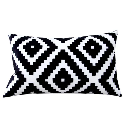Чехол в скандинавском стиле для дивана с геометрическим рисунком, Офисная Наволочка на талию 30 х50 см, подушки в скандинавском стиле