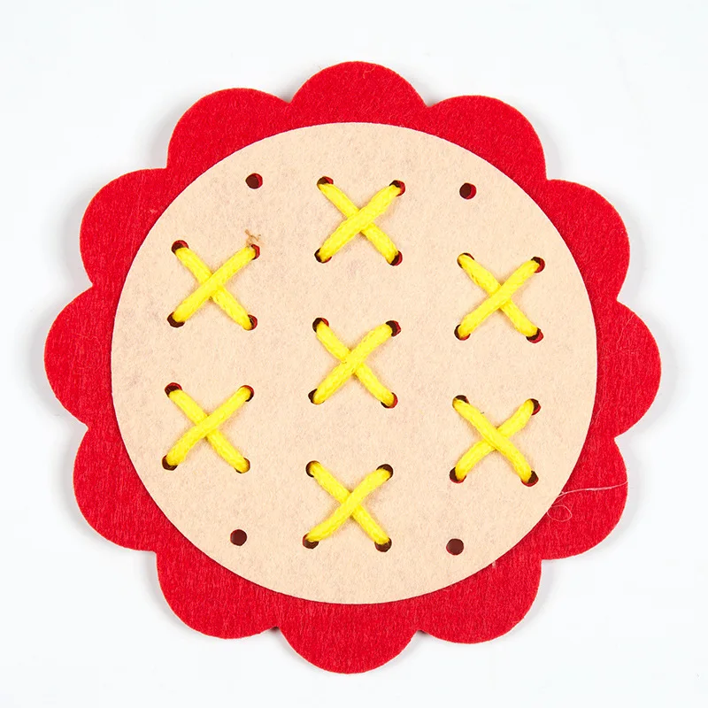 2020 новый детский сад ручной работы DIY Детские тканые Монтессори материал Раннее