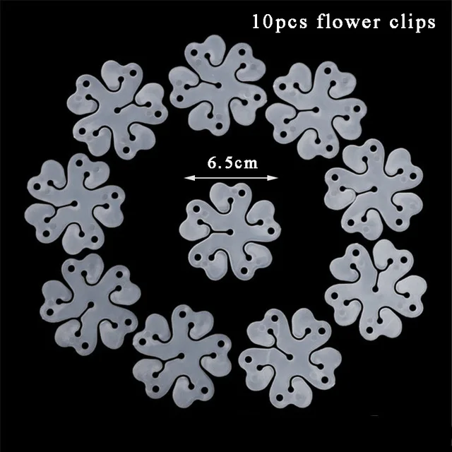 10pcs Clips 5 м воздушные шары Аксессуары Воздушный шар цепь ПВХ резиновая Свадьба День рождения декорация декоративный шар цепь арки зажимы декоративные принадлежности - Цвет: 10pcs Clips