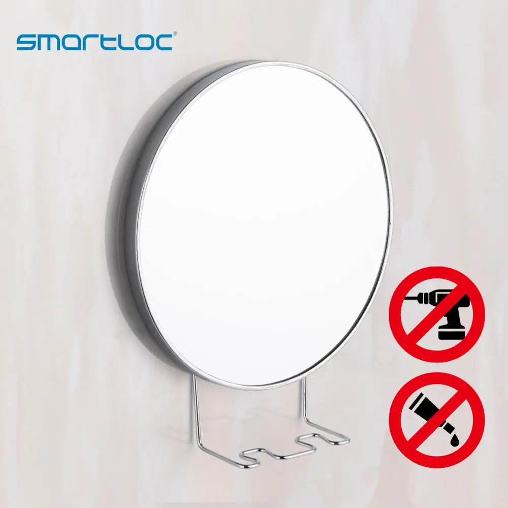Многофункциональное увеличительное зеркало smartloc 5X стойка для бритья бронзовое