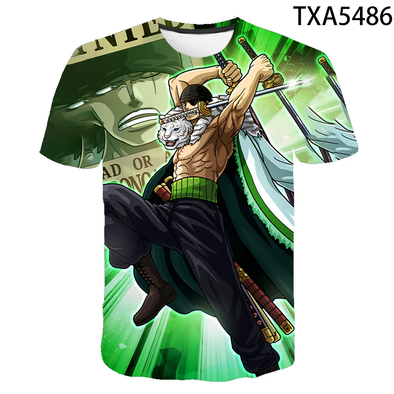 

ONE PIECE 3D Printed Tshirt 2021 Newest Men Women Harajuku Tops Boy Girl Casual Tshirt Women/Men O-Neck Short Sleeve Tshirt