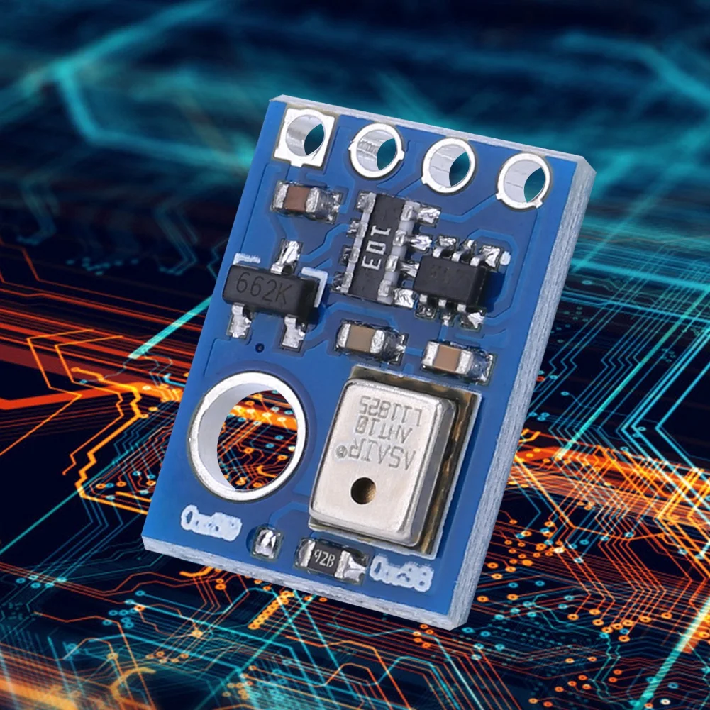 Высокоточный цифровой модуль измерения температуры и влажности AHT10 2 шт.