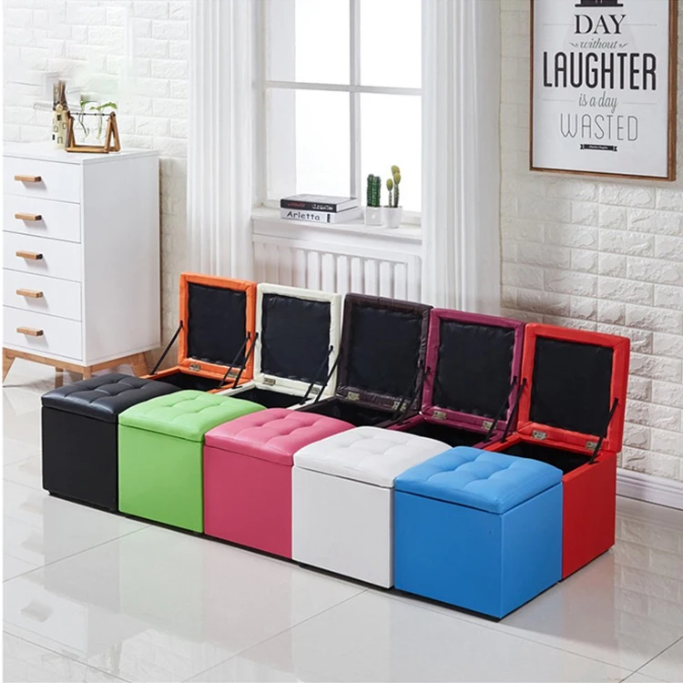 Unique European style round tufted velvet ottoman stool factory price | Мебель