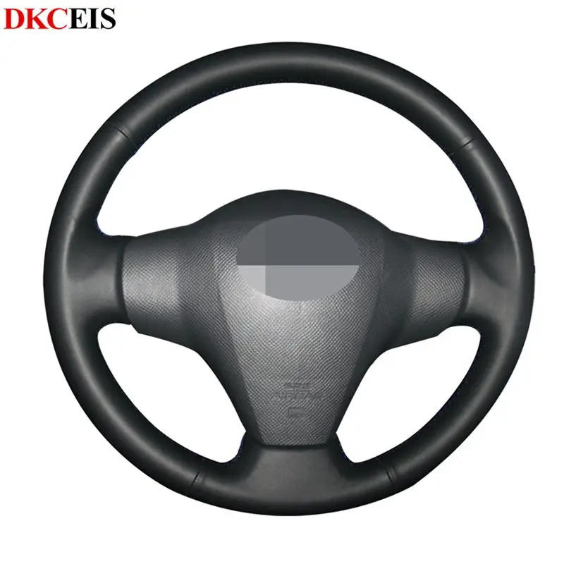 Ручная работа Черная мягкая искусственная кожа фотопленка для Toyota Yaris 2007-2011 RAV4