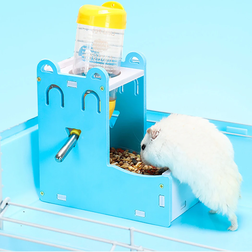 Деревянный дозатор воды для хомяка автоматическое устройство подачи еды товары