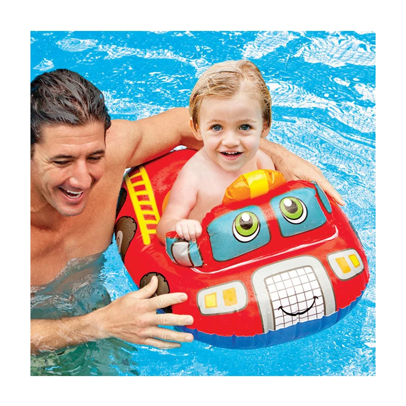 

Cute Baby nuoto anello galleggiante piscina per bambini sedile nuoto aiuto formazione allenatore galleggiante bagno