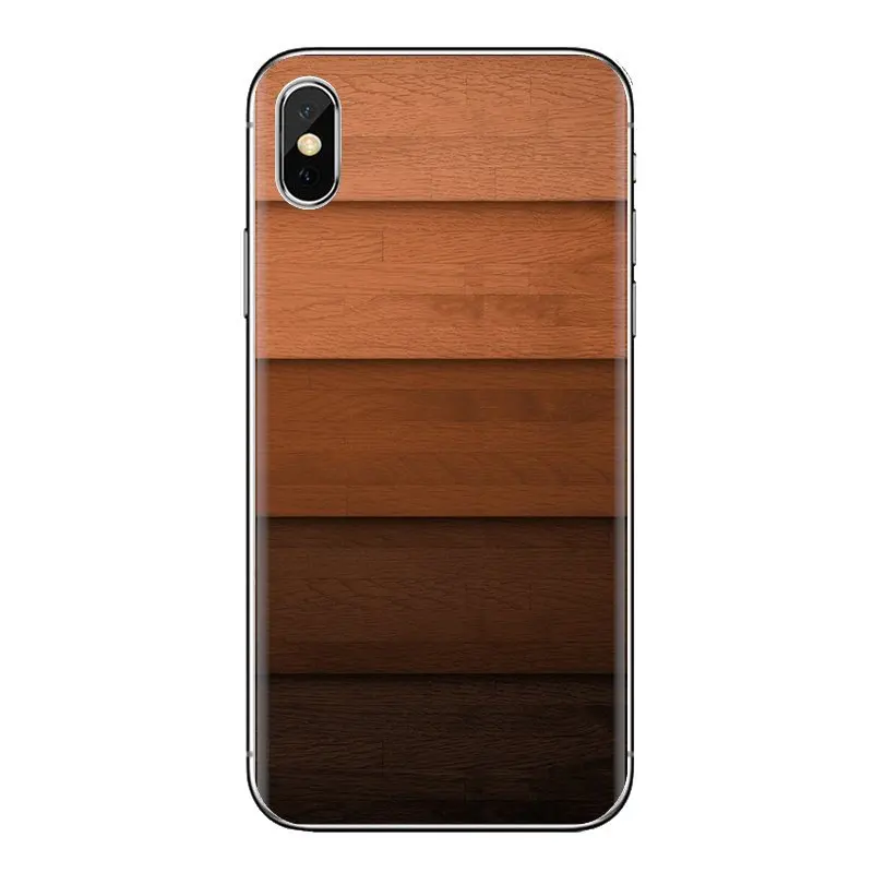 Для iPhone XS Max XR X 4 4s 5 5S 5C SE 6 6S 7 8 Plus samsung Galaxy J1 J3 J5 J7 A3 A5 текстура дерево силиконовый