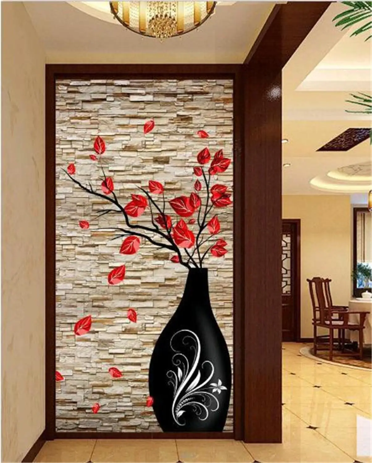 Индивидуальные 3d Самоклеящиеся дверные наклейки на холодильник различные