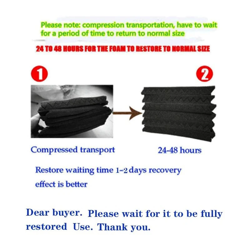 

New-50Pcs 12 Slot Fire-Retardant Soundproof Cotton Sound-Absorbing Cotton Egg Cotton Sound-Absorbing Wall Panel