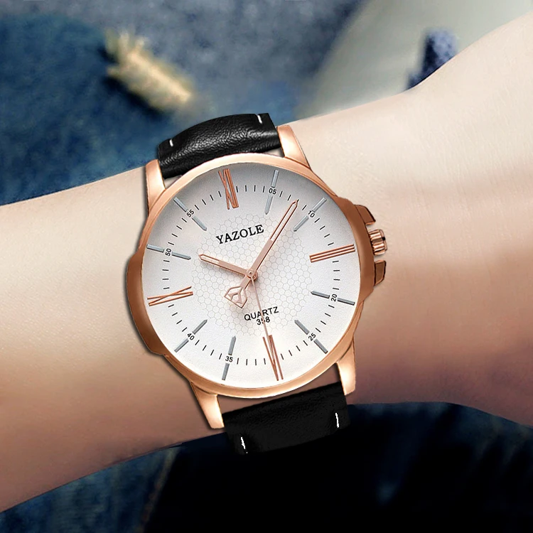 

YAZOLE Quartz Watch Men Watches Male Brand Business Classic Style New Wrist Watch For Men Clock Wristwatch Reloges Man Hodinky