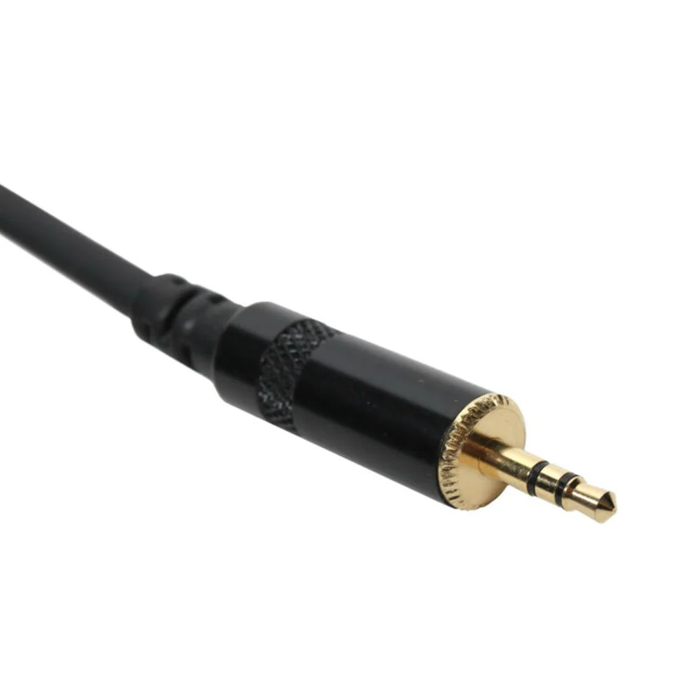 0 3 м 5 мм стерео штекер на 2 XLR 3pin Y сплиттер патч кабель для автомобиля или