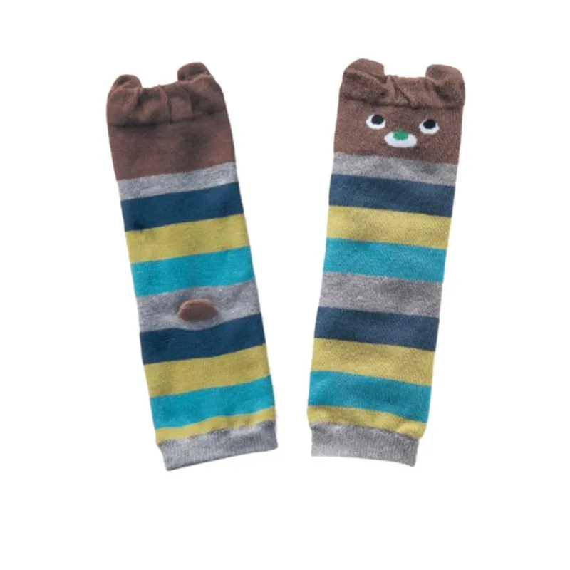 Розничная продажа оптовая Детские гетры с мультяшным рисунком в полоску до