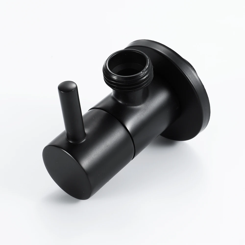 Распылитель для туалетного биде латунный матовый черный настенный одиночный