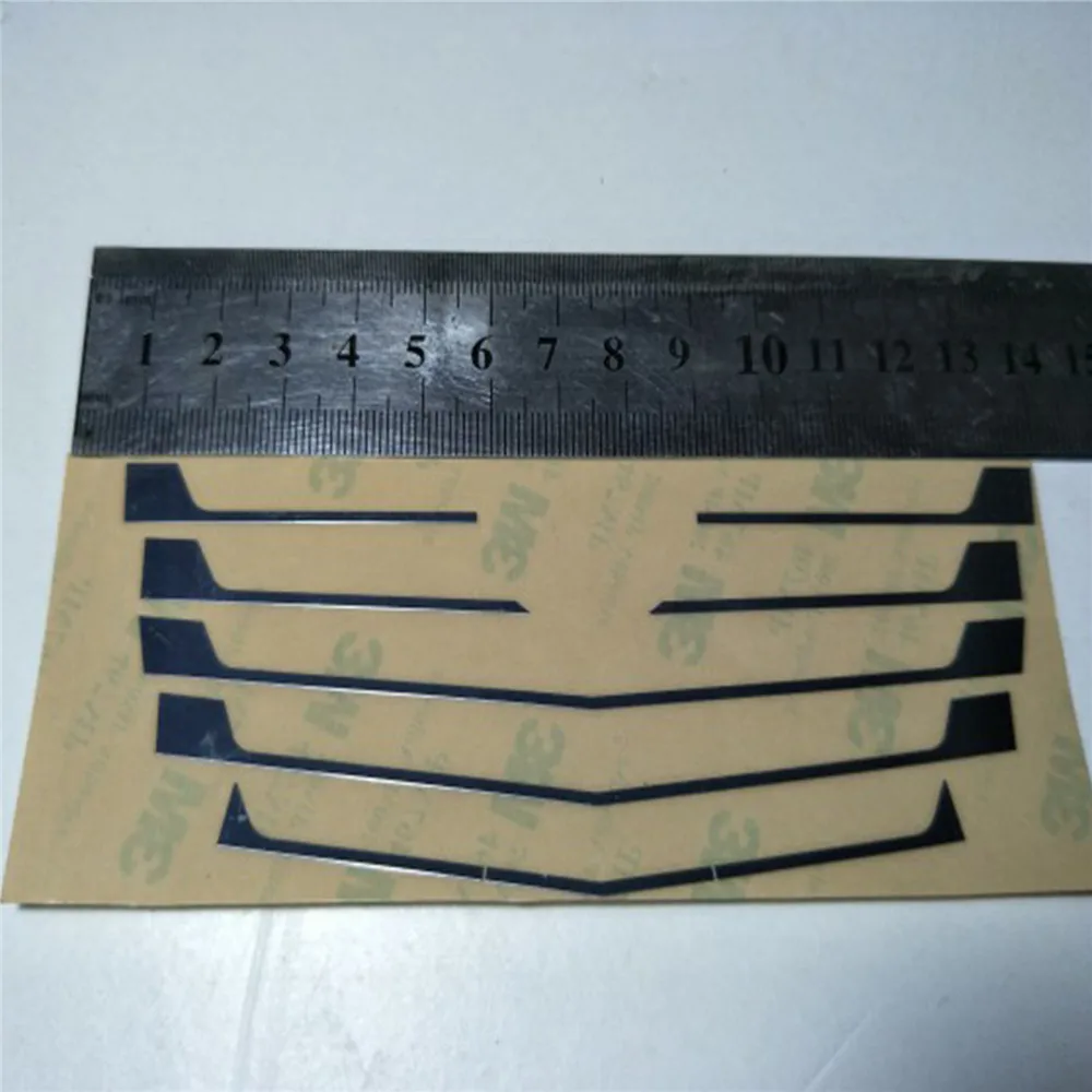 Декоративные металлические наклейки на решетку впуска для Tamiya 1/14 Actros 56348 3363 1851 56335