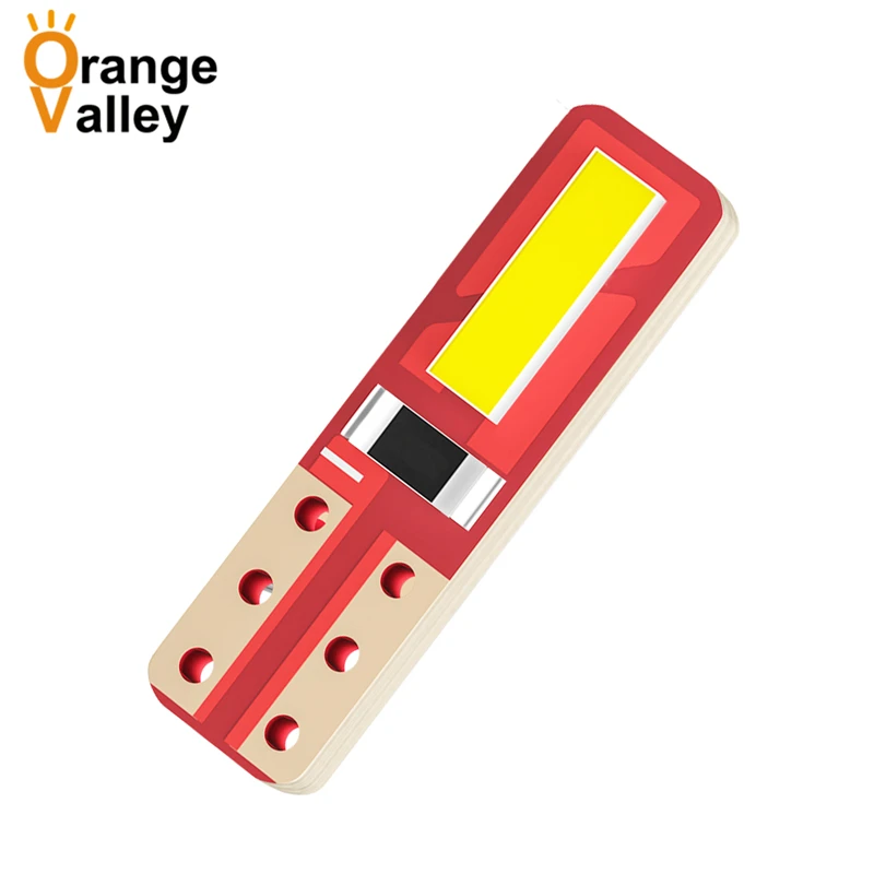 

1000 шт., автомобисветодиодный светодиодные лампы T5 7020 SMD W1.2W 73 74