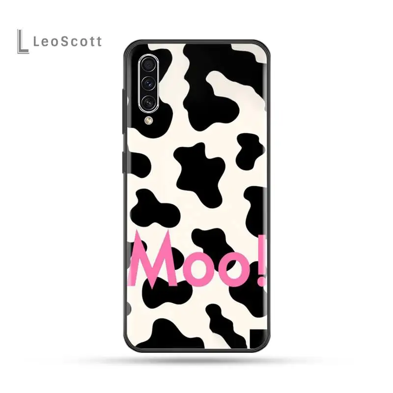 

Cow Pattern Phone Case For Samsung Galaxy M10 20 30 A 40 50 70 71 6S A2 A6 A9 2018 J7 CORE PLUS STAR S10 5G C8