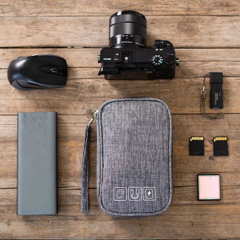 Сумка для хранения Bluetooth-гарнитуры мини-чехол на молнии наушников коробка