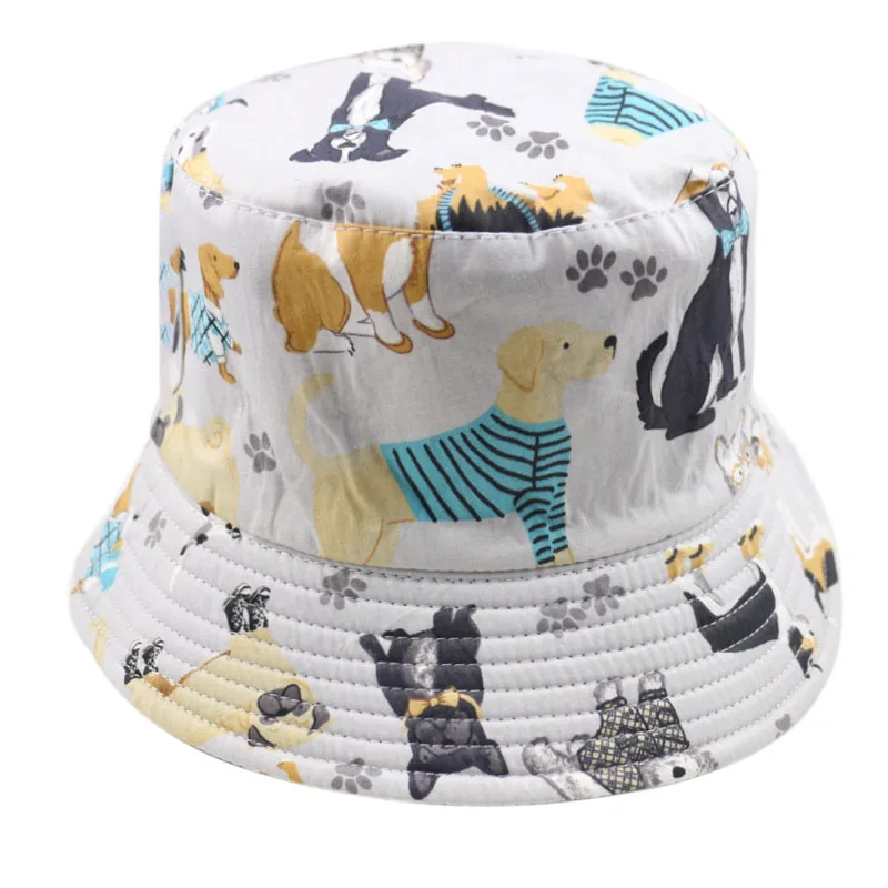 FOXMOTHER Новая модная бейсболка Милая серая собачья лапа с принтом Панамы кепки