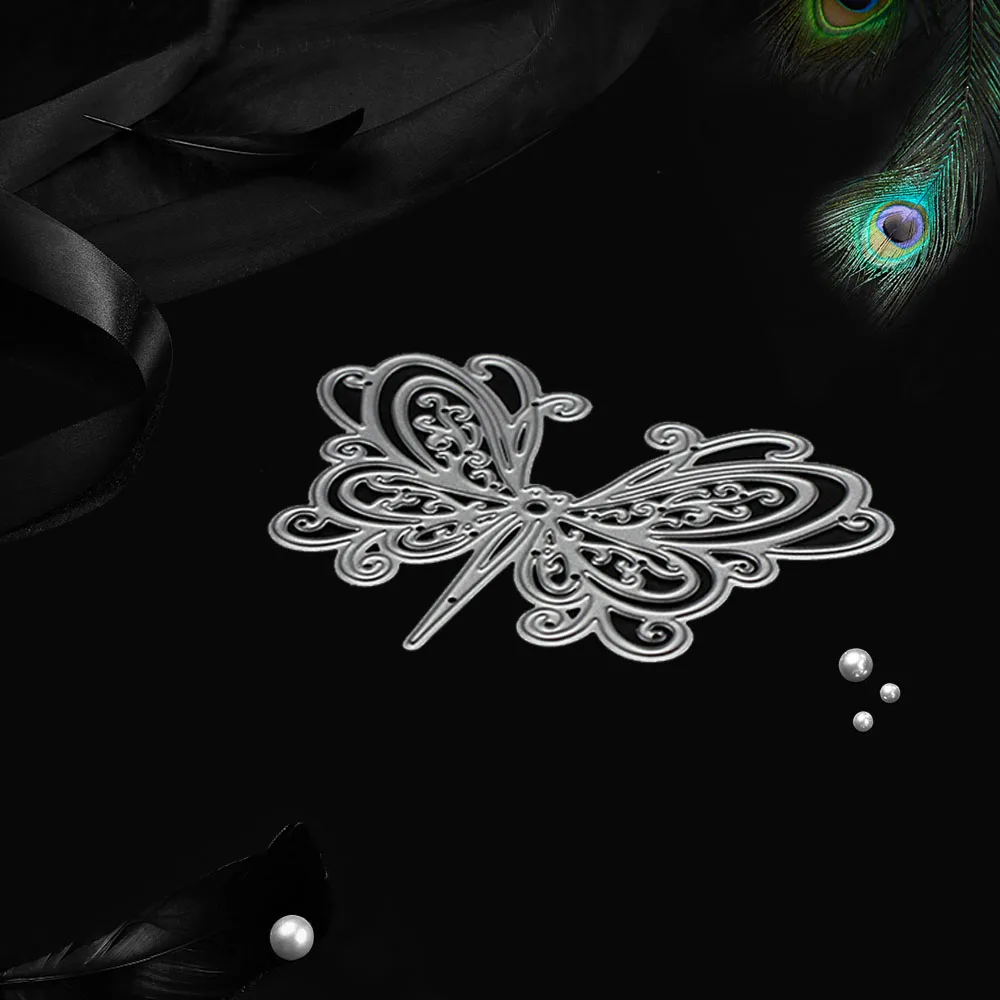 Потрясающие металлические Вырубные штампы в виде бабочек для скрапбукинга Новые