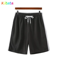 2021 new mens solid color casual hot pants jogging fitness beach swimming multi effect quick drying shorts mens sportswear