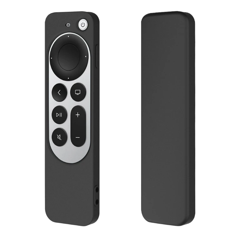 Remote Silicone Case for Apple-TV 4K Apple-TV 2021 Siri Remote 2nd Gen Non-Slip Durable Controller Protective Cover