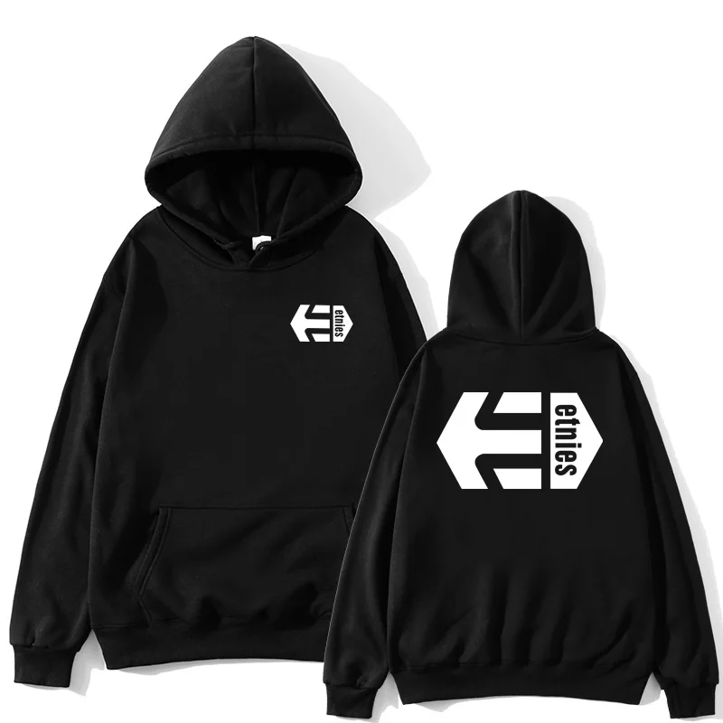 

Etnies printed hoodie Fashion Swiss cycling sweatshirt; round neck autumn and winter sweatshirt; men's clothing top