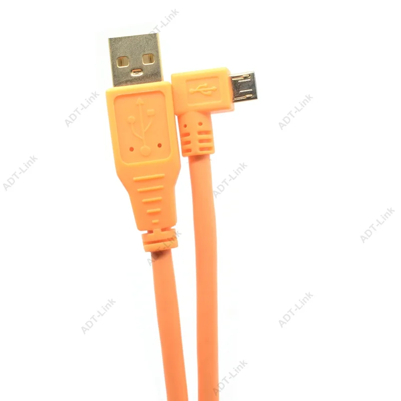 USB 2 0 A Male to Micro B 5-контактный оранжевый под углом 3 м 5 8 для Song A9 a7m2 a7r2 a7s2 a7r3 a7m3 RX1R RX100 |