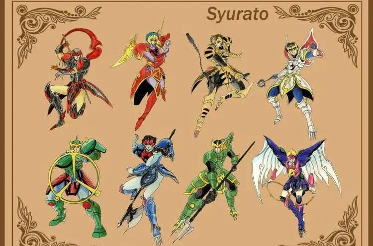 

COMIC CLUB instock Great Toys Dasin TenKuu Senki Shurato Kuroki Gai Leiga Nordine action figure toy metal armor