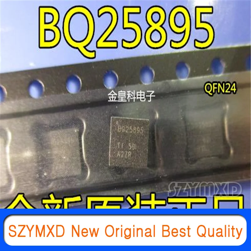 

5Pcs/Lot New Original BQ25895 QFN24 Battery Fast Charger Chip BQ25895RTWR Chip In Stock