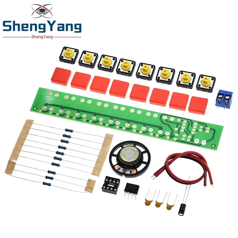 ShengYang 1 комплект Набор для творчества компонентная Электроника NE555 модуль