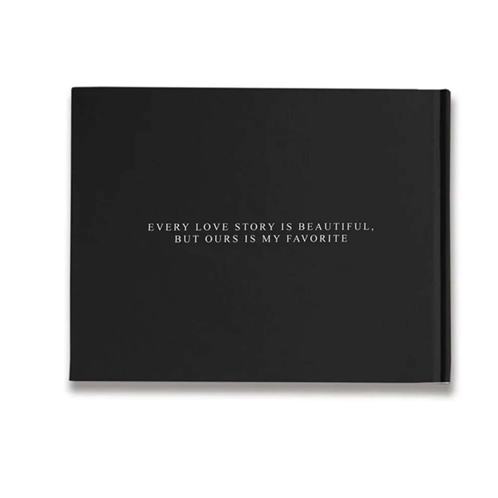 

Индивидуальная Современная Свадебная Гостевая книга мистер и миссис черные гостевые книги 100 страниц мгновенная Фотокнига доступный выбор цвета