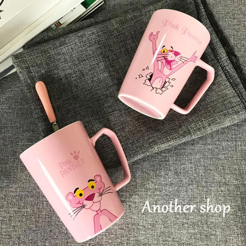 Мультяшная креативная керамическая чашка с крышкой ложка Студенческая для