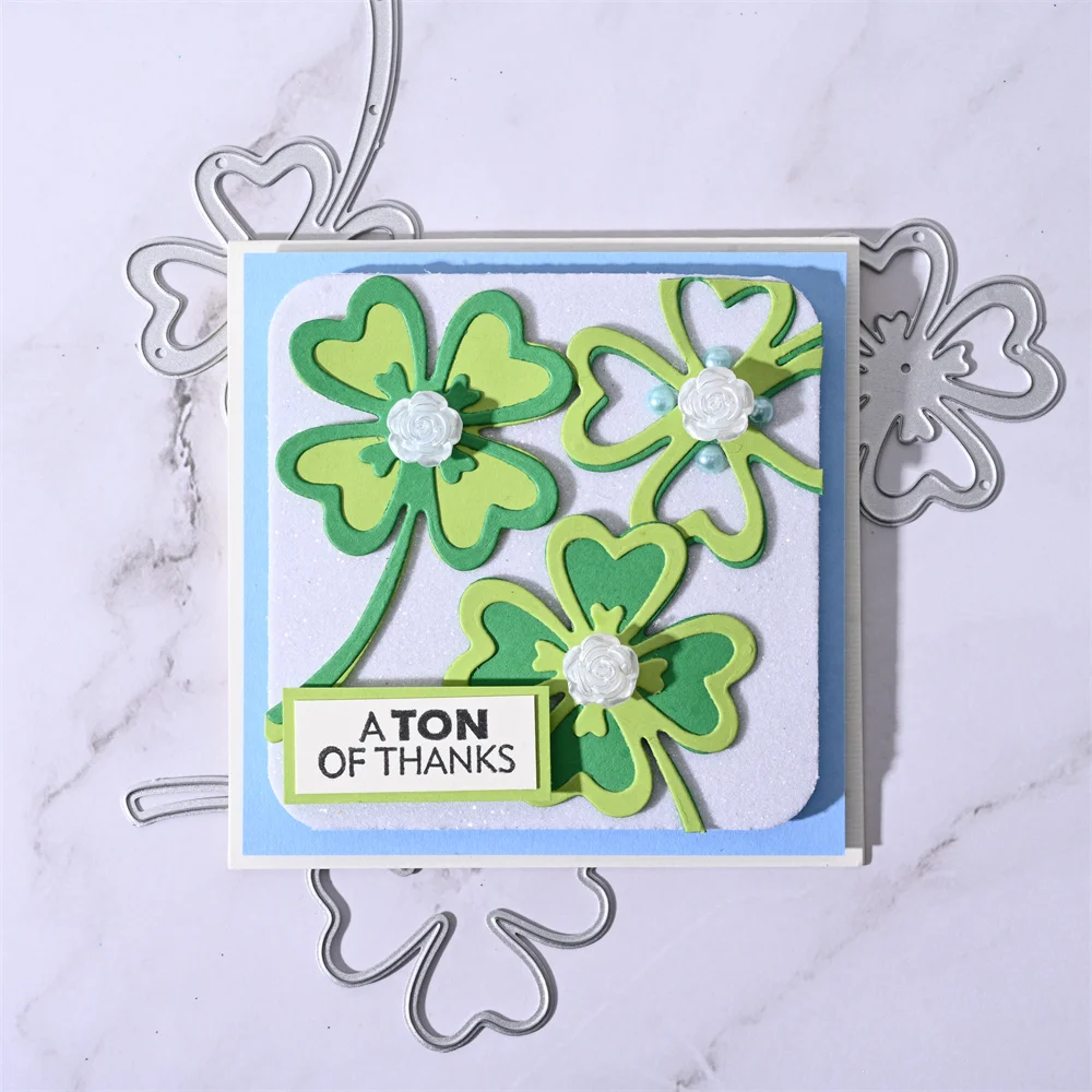 

New Arrivals Cutting Dies Four Leaf Clover Die Cutter Scrapbooking Knives Scrap Book Paper Knife For Cutting And Embossing