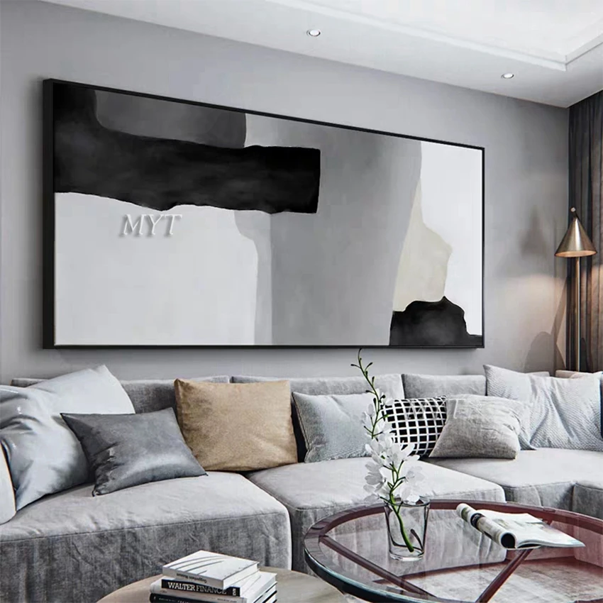 

Free Shipping Abstract Wall Art Craft Painting Hand Made Pictures Canvas Oil Painting for Home Wall Decoration Frameless