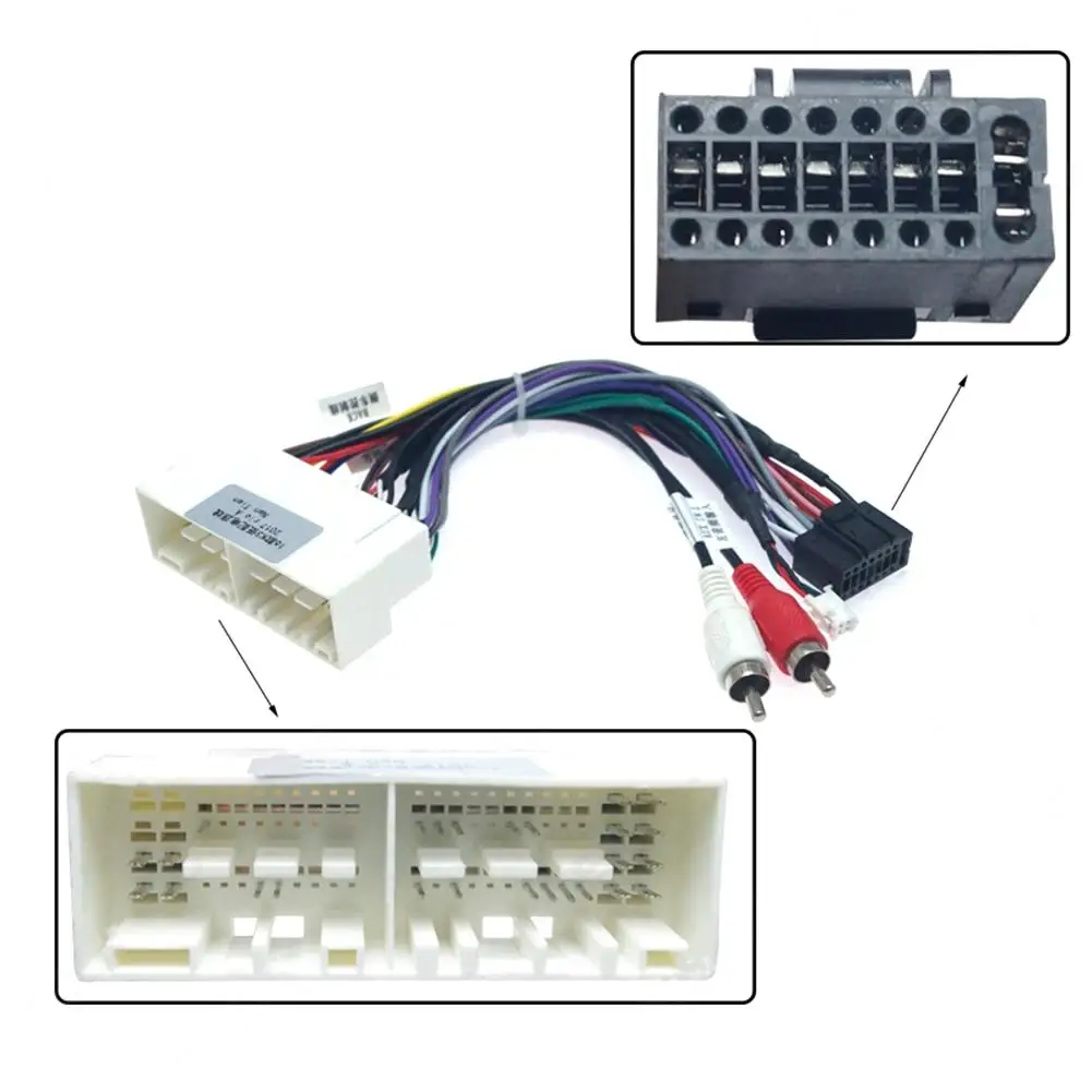 

1 Pcs Car Wiring Harness Radio 16PIN Adaptor Modification Power Cord For K2/k3/k4/k5 Car Electronics Accessories