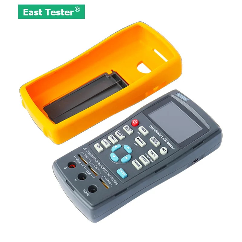 

ET430 ET431 ET432 ET433 Handheld Bridge with 2.8 TFT Display Screen DCR Mode Continuously Adjustable Output Frequency LCR Meter