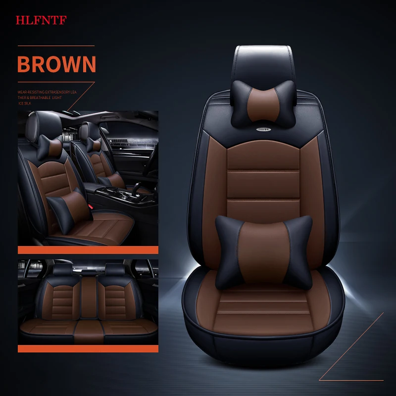 HLFNTF новая Автомобильная подушка на четыре сезона универсальные чехлы сиденья